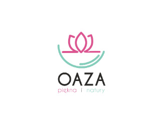 Projekt graficzny logo dla firmy online Oaza piękna i natury